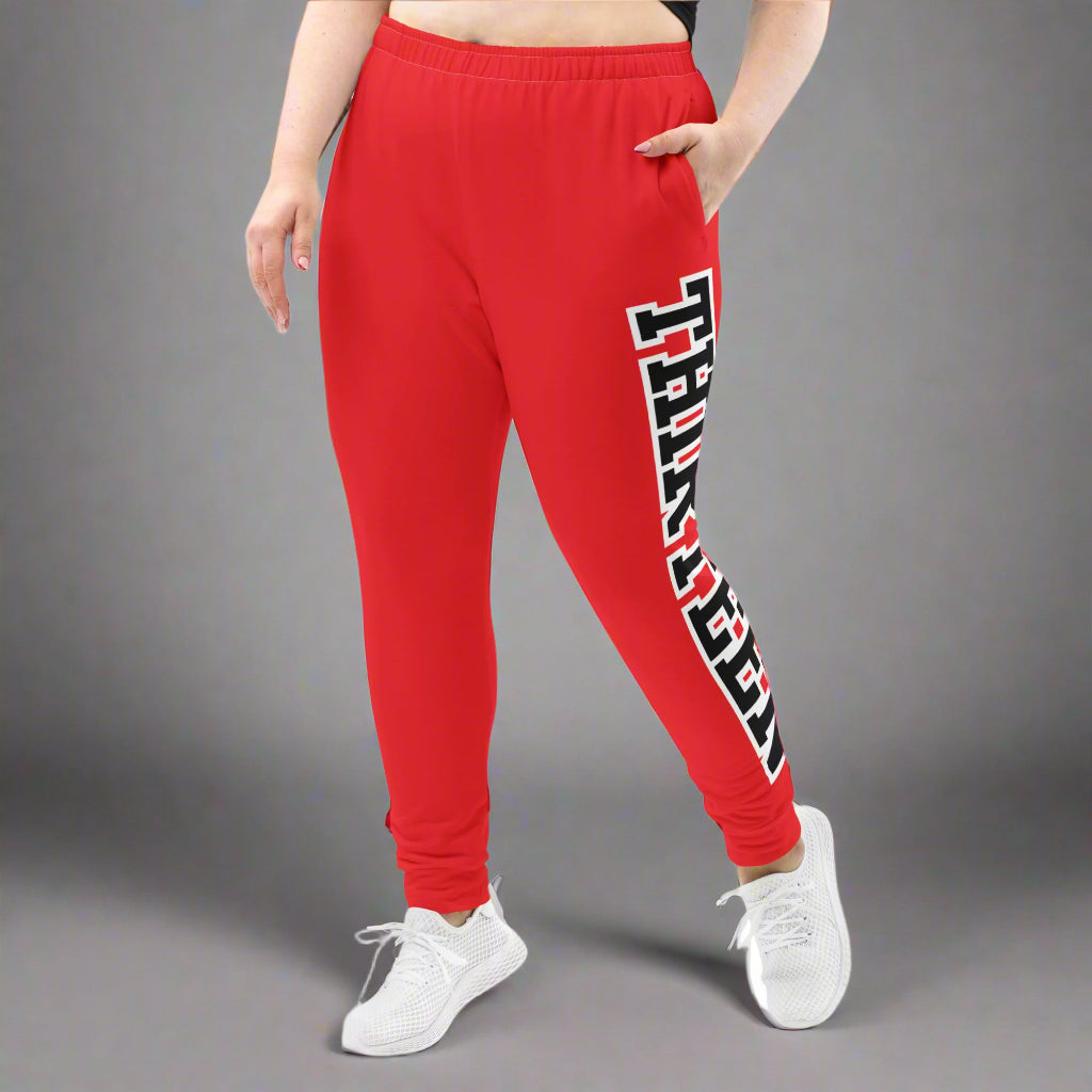 front and Side view of BoldStride Recycled Joggers