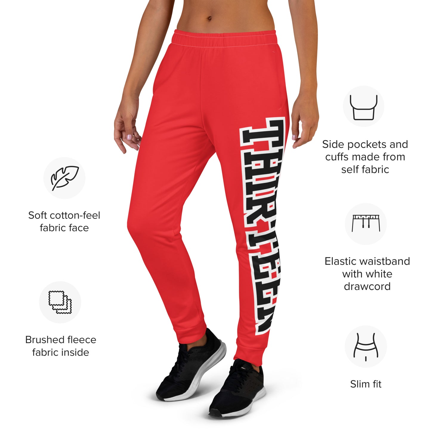 Product Info view of the BoldStride Recycled Joggers