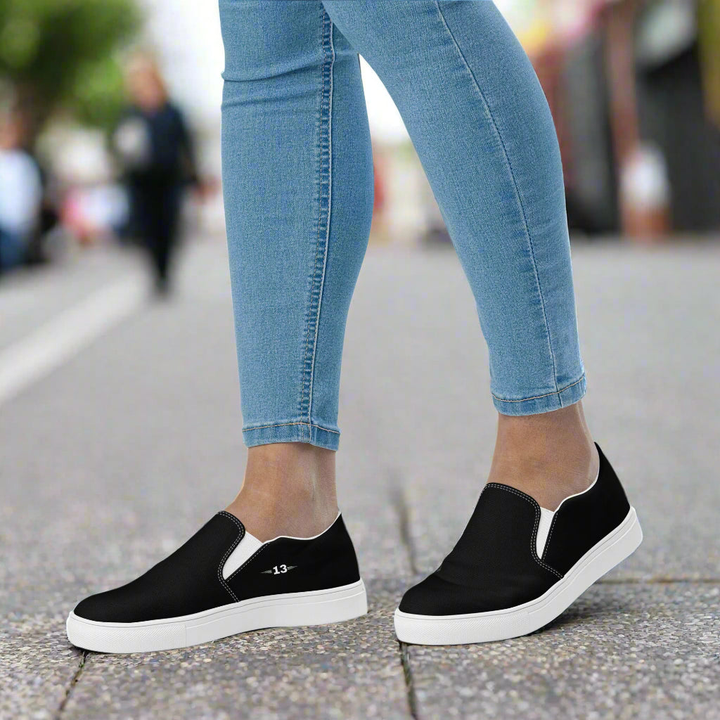 woman walking in Empower Slip-On