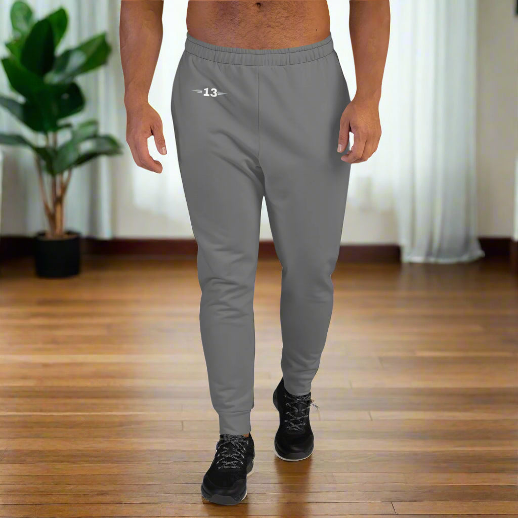 man wearing Limitless Drive Men’s Joggers front view