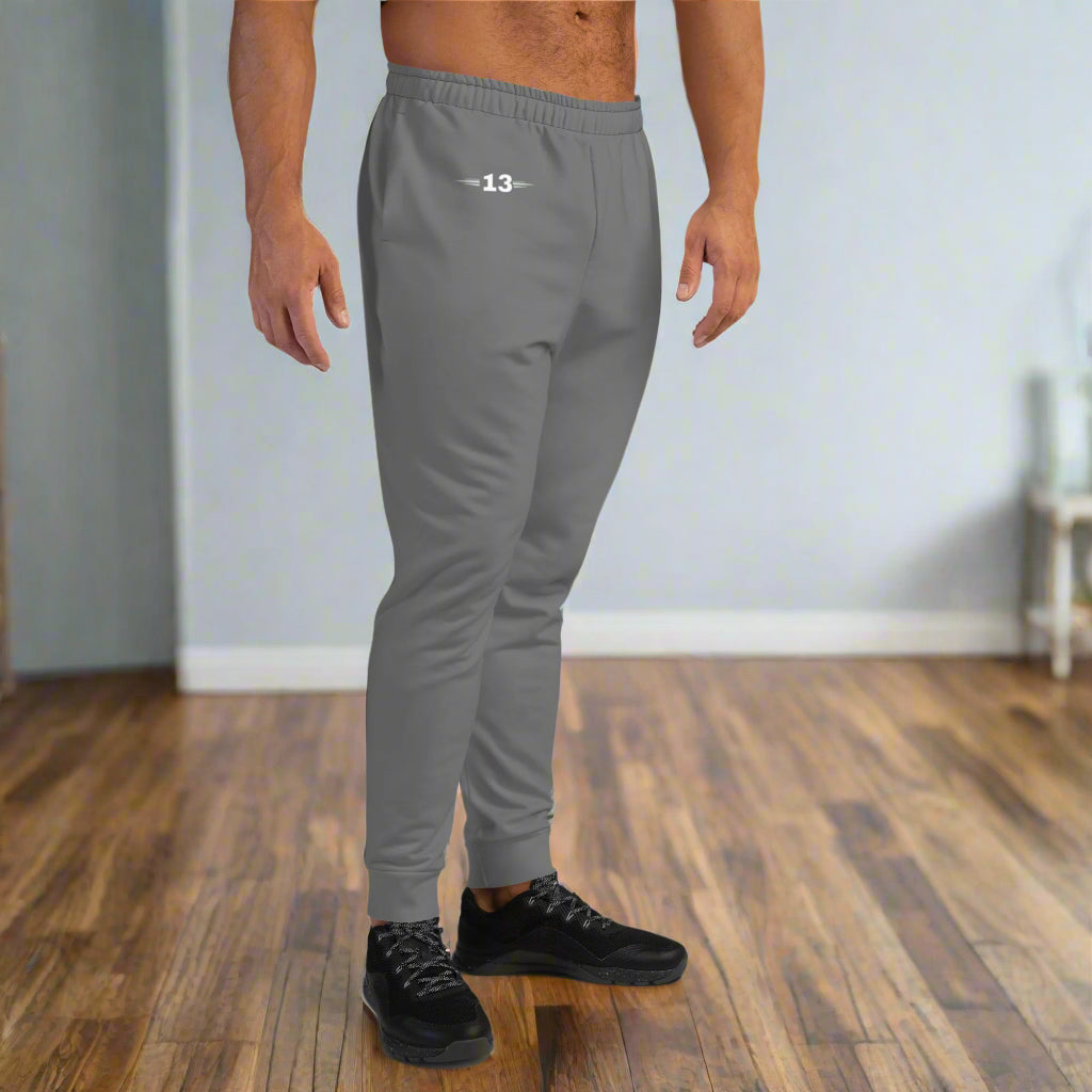 Man standing on Hardwoodfloor in Limitless Drive Men’s Joggers