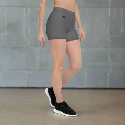 woman wearing Sleek Movement Shorts right front view