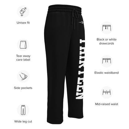 Product info about Thirteen Unisex Wide-Leg Joggers