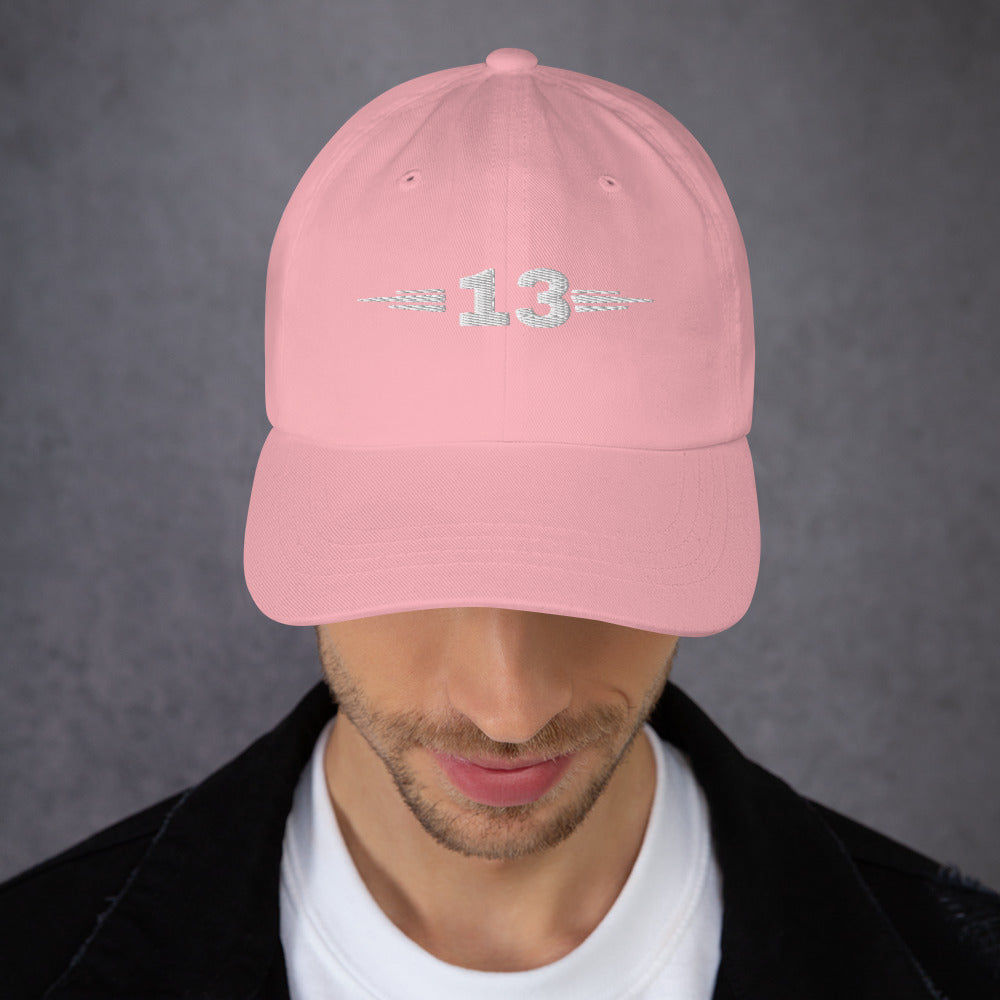 Front view of Pink Classic Golf Cap