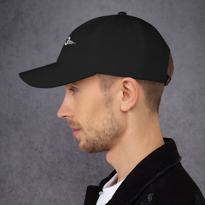 Left side view Classic Golf Cap black