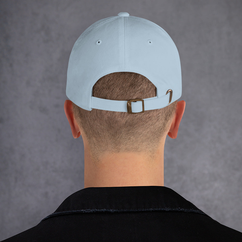 Back view of light blue Classic Golf Cap