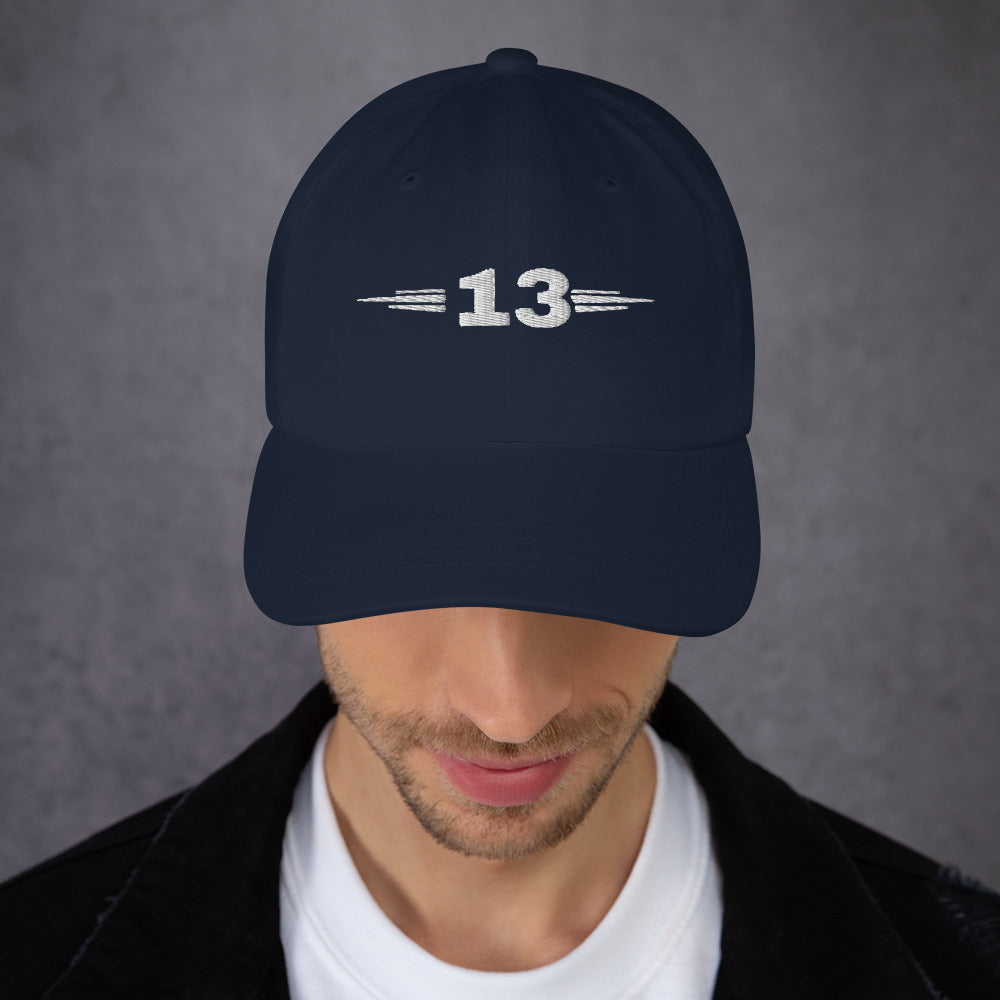 Front view of Navy Classic Golf Cap