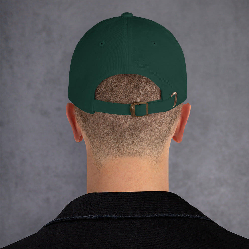 Back view of Classic Golf Cap spruce